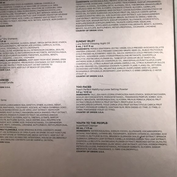 NWT Sephora Favorites Treat Yourself 12 Piece Set - Picture 10 of 10